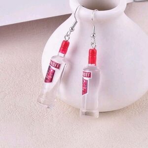 Smirnoff Bottle Earrings